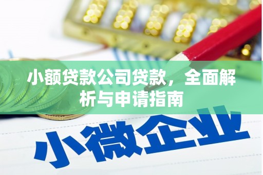 金塘小额贷款公司贷款，全面解析与申请指南