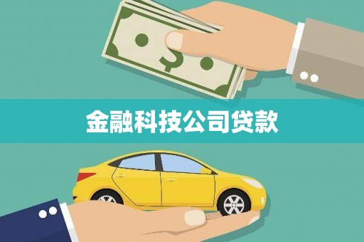 金塘金融科技公司贷款
