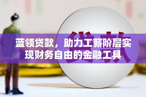 金塘蓝领贷款，助力工薪阶层实现财务自由的金融工具