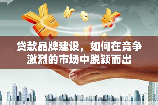 金塘贷款品牌建设，如何在竞争激烈的市场中脱颖而出