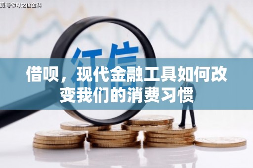 金塘借呗，现代金融工具如何改变我们的消费习惯