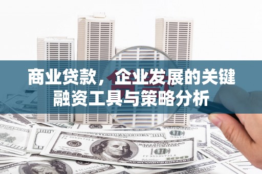 金塘商业贷款，企业发展的关键融资工具与策略分析