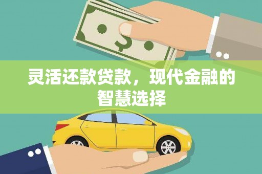 金塘灵活还款贷款，现代金融的智慧选择