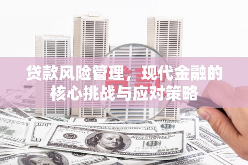 金塘贷款风险管理，现代金融的核心挑战与应对策略