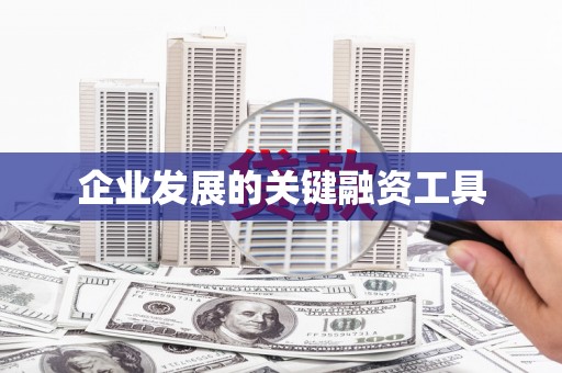 金塘企业发展的关键融资工具