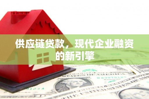 金塘供应链贷款，现代企业融资的新引擎