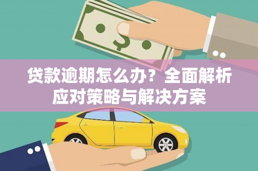 金塘贷款逾期怎么办？全面解析应对策略与解决方案