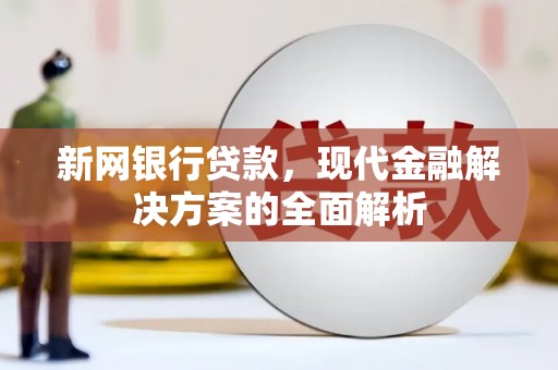 金塘新网银行贷款，现代金融解决方案的全面解析
