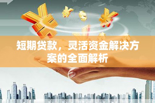 金塘短期贷款，灵活资金解决方案的全面解析