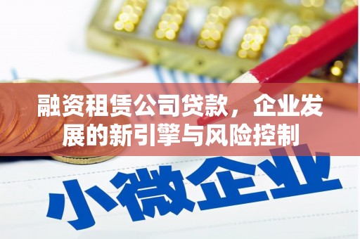 金塘融资租赁公司贷款，企业发展的新引擎与风险控制