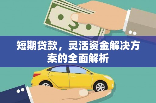 金塘短期贷款，灵活资金解决方案的全面解析
