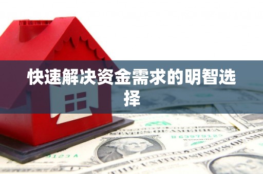 金塘快速解决资金需求的明智选择
